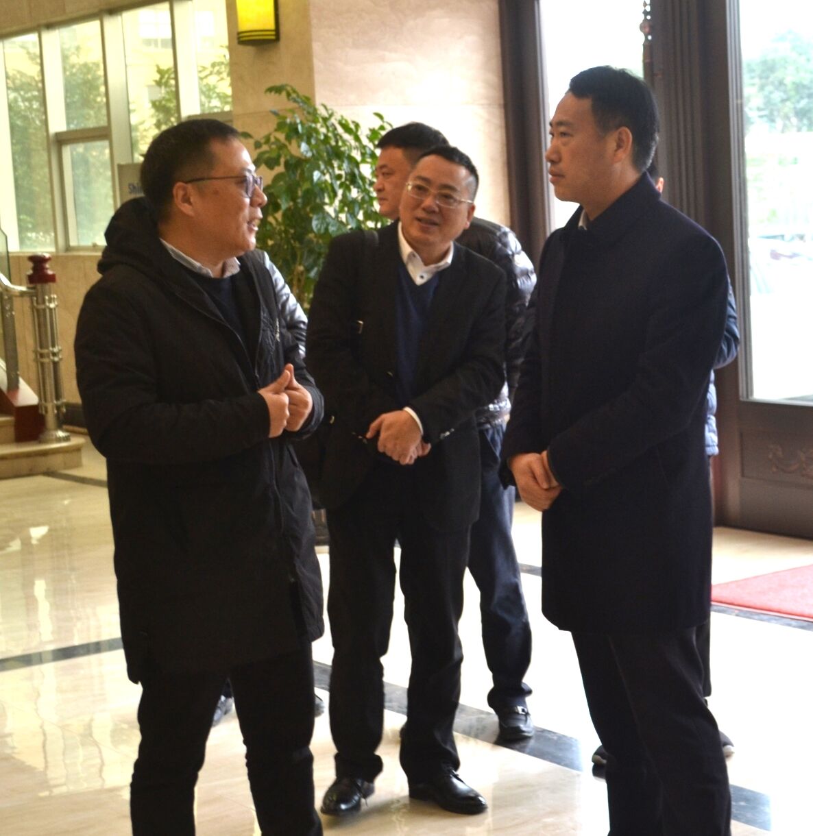 新春伊始，瑞安市委副書記、市長麻勝聰專程調研新力新材